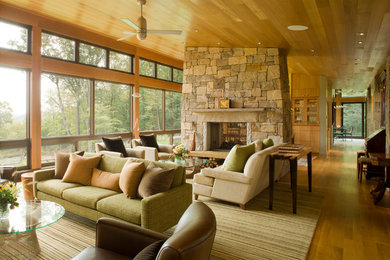 Inspiration for a living room remodel in New York