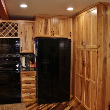 Rustic Hickory Kitchen