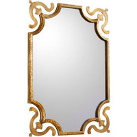 Cyan Lighting Abri, 35.25" Mirror, Brass Finish
