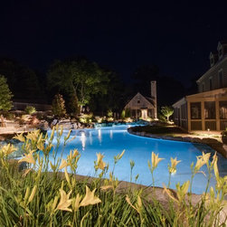 Nashville Pool and Water Feature Lighting - Landscape Lighting