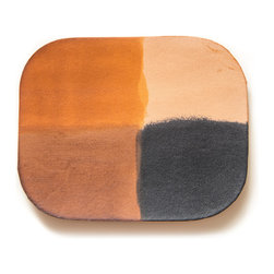 Walnut - Leather Sample/Color Swatch - Upholstery Fabric