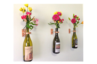 Wine Bottle Hanging Vase Kits - (use your own bottle)