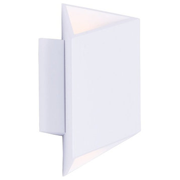ET2 Alumilux AL 8.5" 2-Light Outdoor Wall Sconce in White