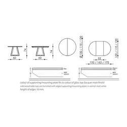 MEZZO Tondo Dining table Bacher - Dining Tables