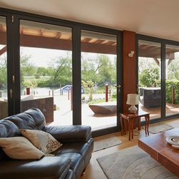 Origin Bi-fold Waterside Project - Screen Doors