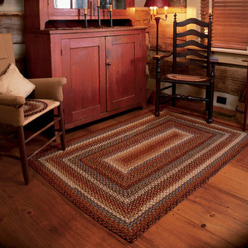 Homespice Biscotti Cotton Braided Rugs