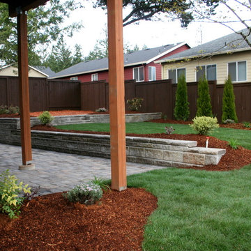 Pavers, Sod Plants, Walls, & Irrigation