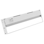 NICOR Lighting - NUC-5 Series Selectable LED Under Cabinet Light, White, 12.5 - NICOR's fifth generation LED Undercabinet light features the latest in LED technology. The NUC Series Selectable LED Undercabinet allows you to change the color temperature of the light to 2700K, 3000K, and 4000K. The selectable color temperature switch is located next to the on/off rocker switch for easy access. This fixture is designed for easy hardwire installation that can be done through various knockout ports. This allows you to control the undercabinet lights from a wall switch or dimmer for full range dimming. The 1-inch low profile design keeps the fixture out of sight to provide pure ambient light without heat or harmful UV light. This Selectable LED Undercabinet is available in Black, Nickel, Oil-Rubbed Bronze, and White in sizes ranging from 8-inches to 40-inches. It features a projected lifespan of over 100,000 hours and is protected by NICOR's 5-year limited warranty.