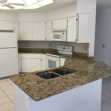 Granite Kitchen Countertop in Largo (Santa Cecillia Gold)