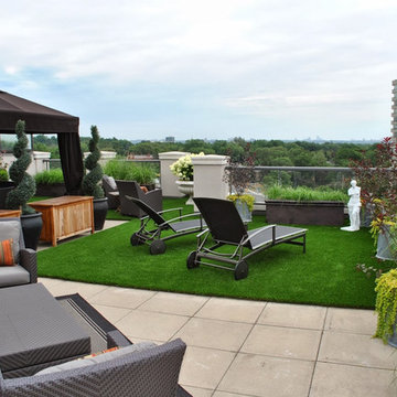 Rooftops, Decks and Patios with Artificial Grass