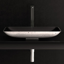 Alumix Nek Lux Black Silver - Bathroom Sinks