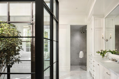 Inspiration for a timeless bathroom remodel in Austin