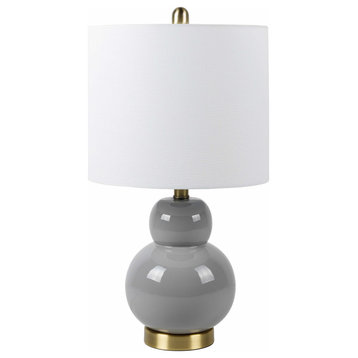 Stone 22"h X 12"w X 12"d Table Lamp