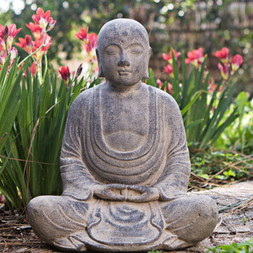 Buddha's in the garden.