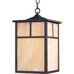 Maxim Lighting International - Coldwater 1-Light Outdoor Hanging Lantern - Brighten your home with the Coldwater 1-Light Outdoor Hanging Lantern light. This hanging lantern can be hung alone or with another over the kitchen island or dining table. Finished in burnished with honey glass, the Coldwater 1-Light Outdoor Hanging Lantern complements nearly any existing color scheme.
