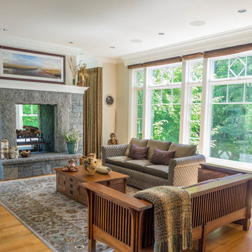Certified Luxury Builders - E.W. Tarca - Shingle Style Custom Home