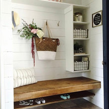 front entrance/ mud room