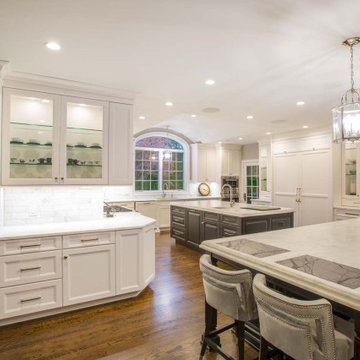 Contemporary Wolf & SubZero Kitchen
