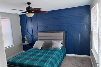 Bedroom Accent Wall After