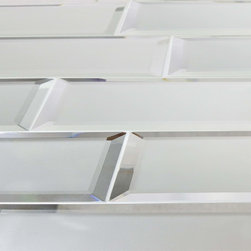 Reflections Glass Mirror Beveled Back Splash Wall Tile - Anaheim, CA - Wall And Floor Tile