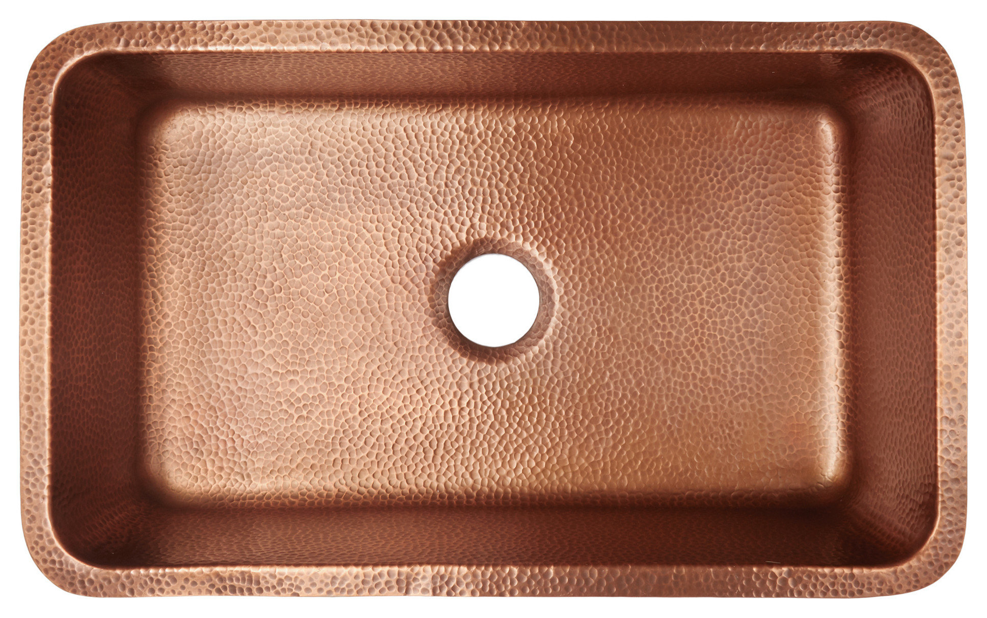 Orwell Copper 30" Single Bowl Undermount Kitchen Sink