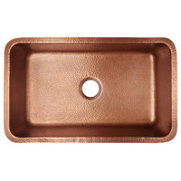 Orwell Copper 30" Single Bowl Undermount Kitchen Sink