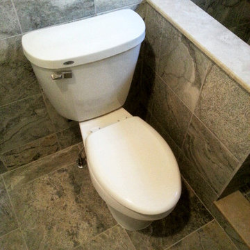 Travertine - Claros Silver Bathroom Renovation