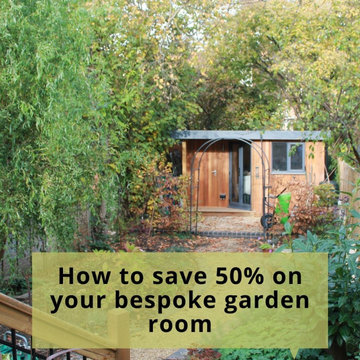 How to save 50% on your bespoke garden room