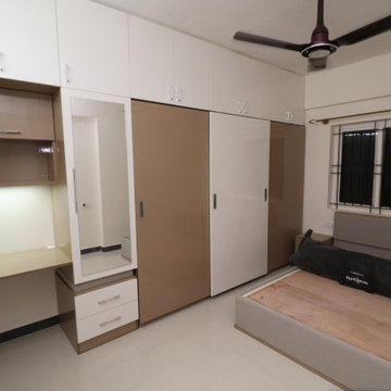 Mr. Sujay Avva & Mrs. Manasa 2bhk flat interiors - Sri Tirumala Ambience