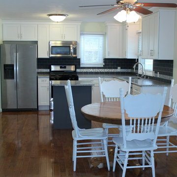 White and Gray Kitchen