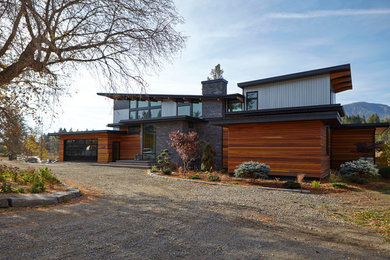 Minimalist exterior home photo in Other
