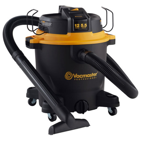 Vacmaster VJH1211PF 0201 Professional Wet/Dry Vac, 12 Gallon, 5.5 Peak HP