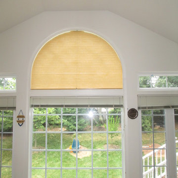 Custom Shaped Honeycomb Shades