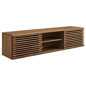Render 60 Wall-Mount Media Console TV Stand