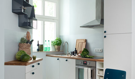 German Houzz: Vintage Makeover Turns Cramped Into Cool