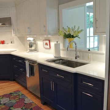 Blue & White Kitchen