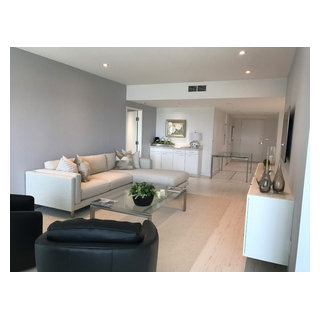 Marina Del Rey Condo Remodel - Modern - Living Room - Los Angeles - by ...