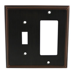 Cosmas - Cosmas Decorative Wall Plates/Outlet Cover, Oil Rubbed Bronze, 65000 Series - Switch Plates And Outlet Covers