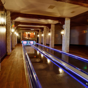 Bowling Lanes for Texas Residence