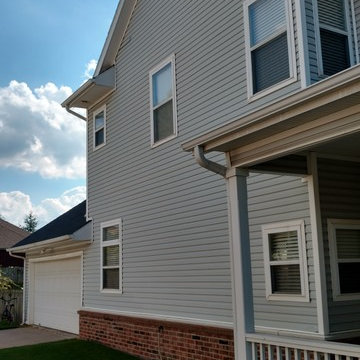 Construction project of town homes by Total Business & Building Solutions.