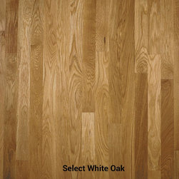 White Oak  |  Unfinished - Hardwood Flooring
