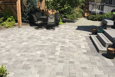 This is an example of a transitional patio in Seattle.