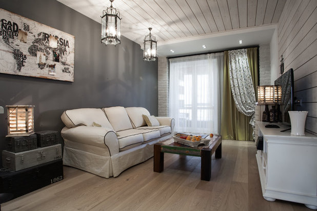 Скандинавский Гостиная by Анна Плакунова