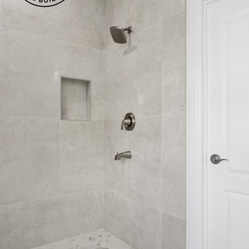 Contemporary Bathroom Remodel by NextGen Home Builders in Manhattan Beach, CA