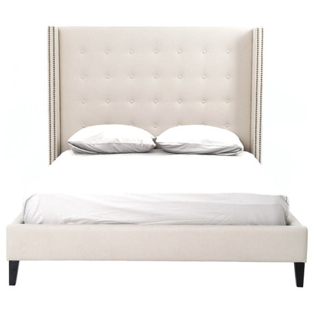 Metro Jefferson Upholstered Bed, King