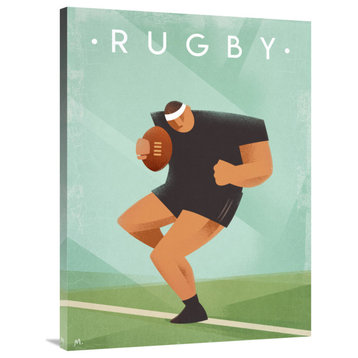 "Rugby" by Martin Wickstrom, 30"x40"