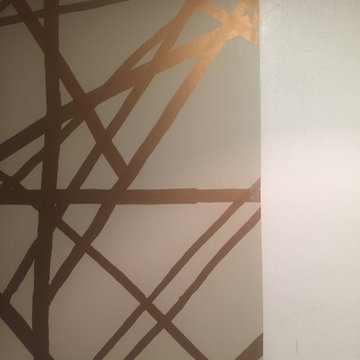 bay harbor powder bathroon hand print wallcovering