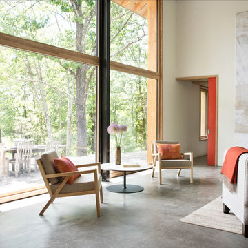 Accord, NY Passive House Living Room Window