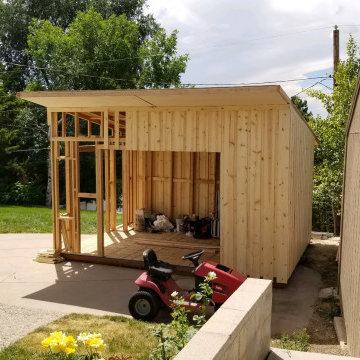 Shed for Motorcycle
