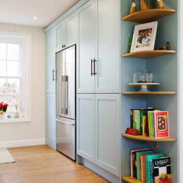 Salcombe Blue Shaker Kitchen